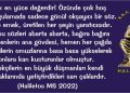 Haliletos’tan…