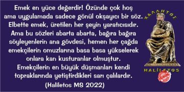 Haliletos’tan…