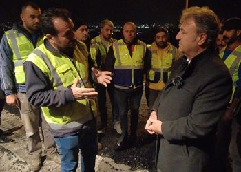 Başkan İduğ’dan işçilere baklava sürprizi
