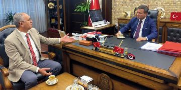 Atila Sertel’den Ceza ve Tevkifevleri Genel Müdürüne ziyaret