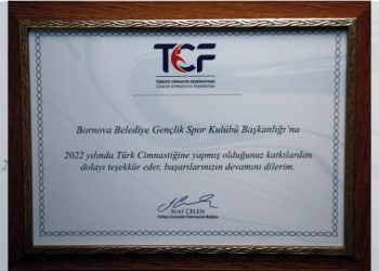 Türkiye Cimnastik Federasyonu’ndan Bornova Belediyesi’ne teşekkür
