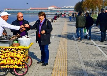 Sokak emekçileri huzura erdi