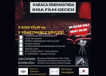 KISA FİLM GECESİ 1. YILINI KUTLUYOR