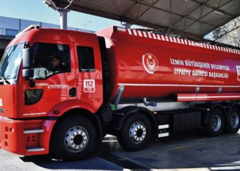 ESHOT’un mazot tankerleri artık yangın söndürmede kullanılacak.
