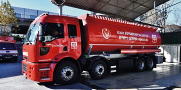 ESHOT’un mazot tankerleri artık yangın söndürmede kullanılacak.