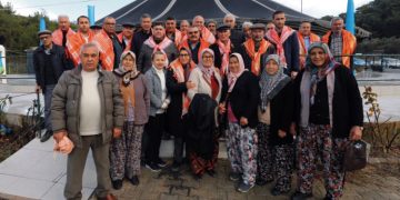 Başkan V. Özkan’dan yörük çadırına ziyaret