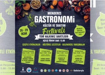 Menderes’te Gastronomi Kültür ve Tanıtım Festivali Rüzgarı