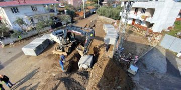 Torbalı Mersinli Deresi’nde taşkın riski ortadan kalktı.