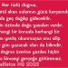 Haliletos’tan…