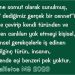 Haliletos’tan…