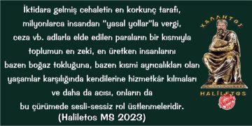 Haliletos’tan…