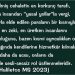 Haliletos’tan…