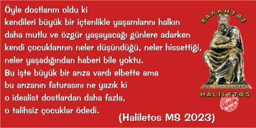 Haliletos’tan…