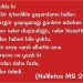 Haliletos’tan…