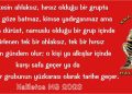 Haliletos’tan…