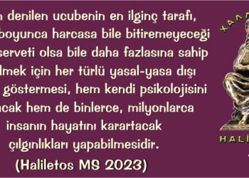 Haliletos’tan…