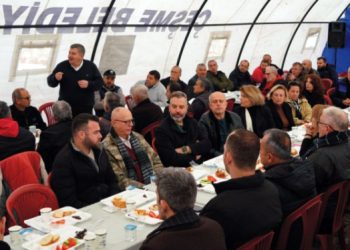 Başkan Oran sanayi esnafı ile kahvaltıda bir araya geldi