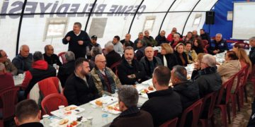 Başkan Oran sanayi esnafı ile kahvaltıda bir araya geldi