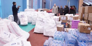 Ege Üniversitesi afetzedeler için tek yürek oldu.