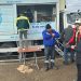 Başkan Batur deprem bölgesinde.