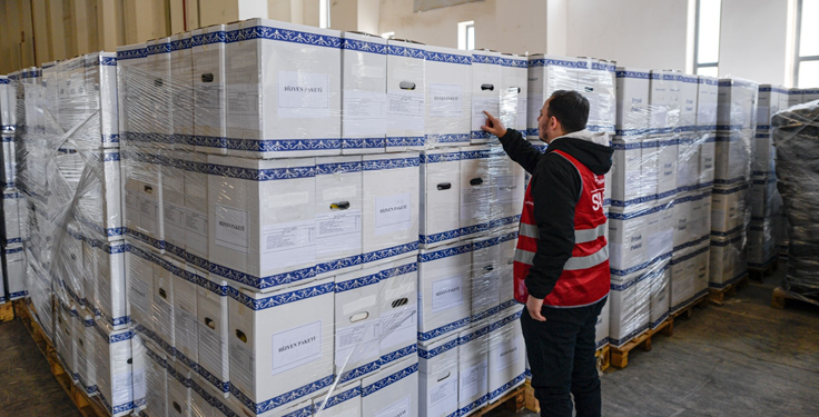 Afet bölgesi için destek 54 milyon lirayı aştı.