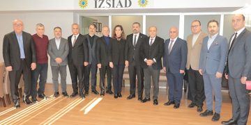 İZSİAD’a CHP İzmir İl Başkanı Aslanoğlu ziyareti