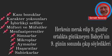 Bir günde ağzından hayırlı bir söz çıksın be adam.