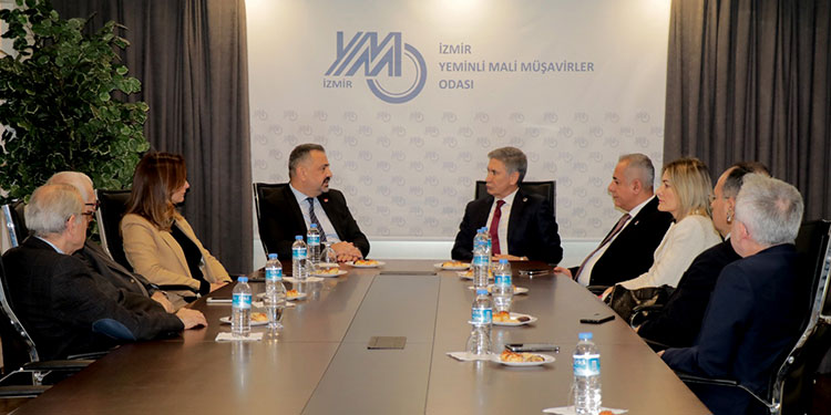 İzmir YMMO’ya Aslanoğlu ziyareti.