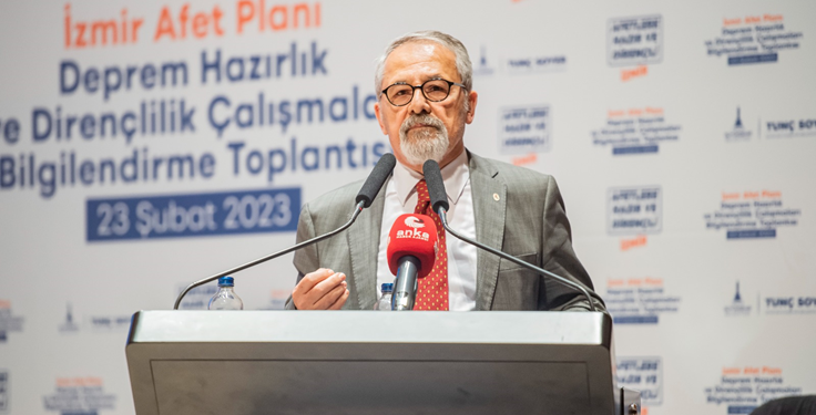 Prof. Dr. Naci Görür: “İzmir bu çalışmalarıyla Türkiye’ye örnek olacak”.
