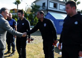 Bornova’nın çadırları deprem bölgesinde