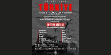 Batur: Geçmiş olsun Türkiye, gün birlik olma günü