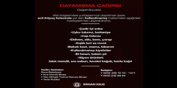 Buca Belediyesi’nden dayanışma çağrısı