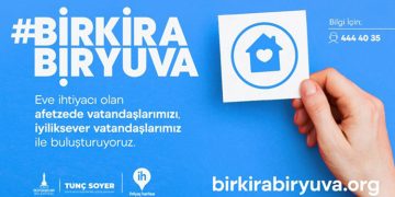 İzmir’de depremzedeler için “Bir Kira Bir Yuva” kampanyası başlatıldı.