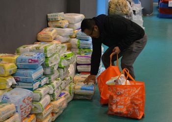 EÜ’de toplanan ayni yardımların ilk etabı deprem bölgesine gönderildi.