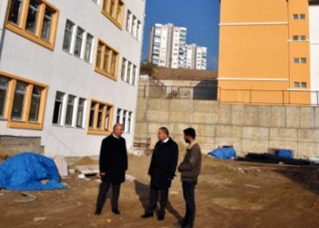 Karşıyaka spor lisesi inşaatı bitme aşamasında
