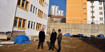 Karşıyaka spor lisesi inşaatı bitme aşamasında