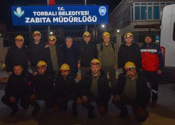 Belediye çalışanları Hatay’a gitti.