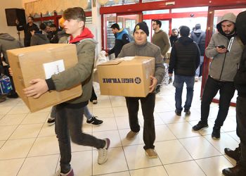 Buca afet bölgesiyle tek yürek.
