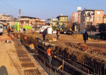 İZSU’dan Karabağlar’a 7 km’lik yağmur suyu hattı.