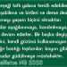 Haliletos’tan…