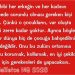 Haliletos’tan…