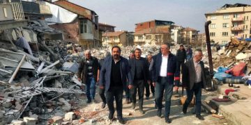 Başkan Arda, Malatya’da depremzedeleri ziyaret etti
