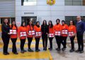 Forkliftler artık kadınların ellerinde