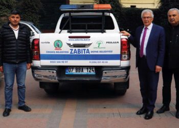 Ödemiş’ten kardeş kent Defne’ye araç desteği