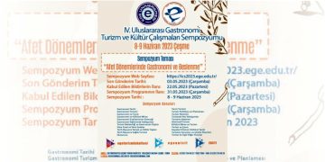 Ege’de “4.Uluslararası Gastronomi ve Kültür Çalışmaları Sempozyumu” düzenlenecek