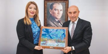 İzmir ile Üsküp arasında kardeşlik anlaşması.