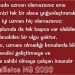 Haliletos’tan…