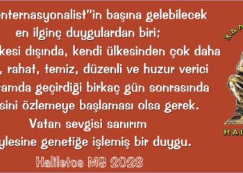Haliletos’tan…