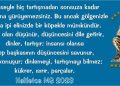 Haliletos’tan…