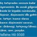 Haliletos’tan…